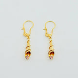 Candongas Corneta Lazo 1.2gr / 3.2cm / Oro Amarillo 18K