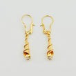 Candongas Corneta Lazo 1.15gr / 3.1cm / Oro Amarillo 18K ©
