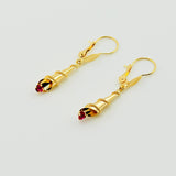 Candongas Corneta Lazo 1.45gr / 3.5cm / Oro Amarillo 18K