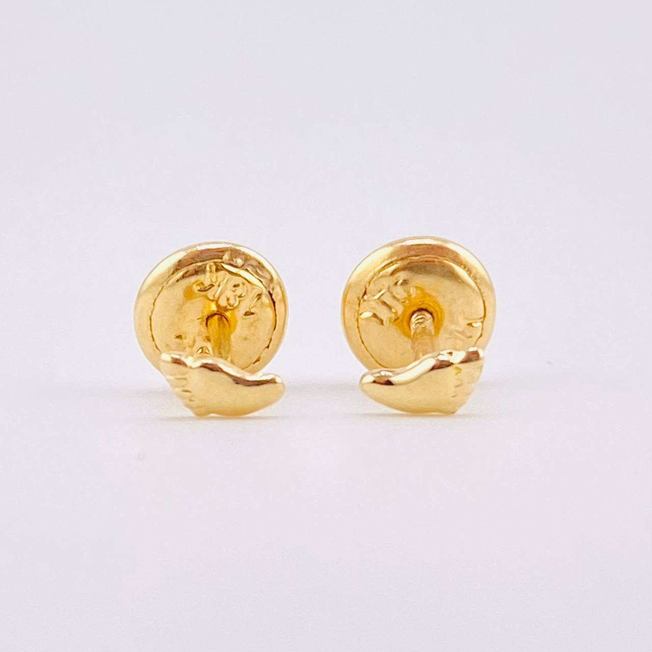 Topos Pies 0.45gr / 4mm Oro Amarillo 18K *