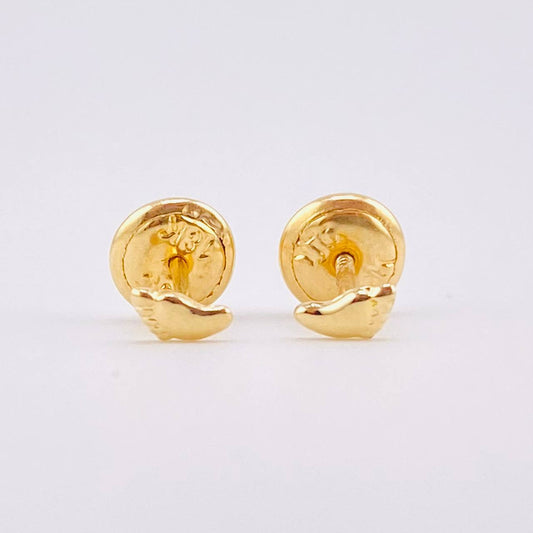 Topos Pies 0.4gr / 4mm Oro Amarillo 18K