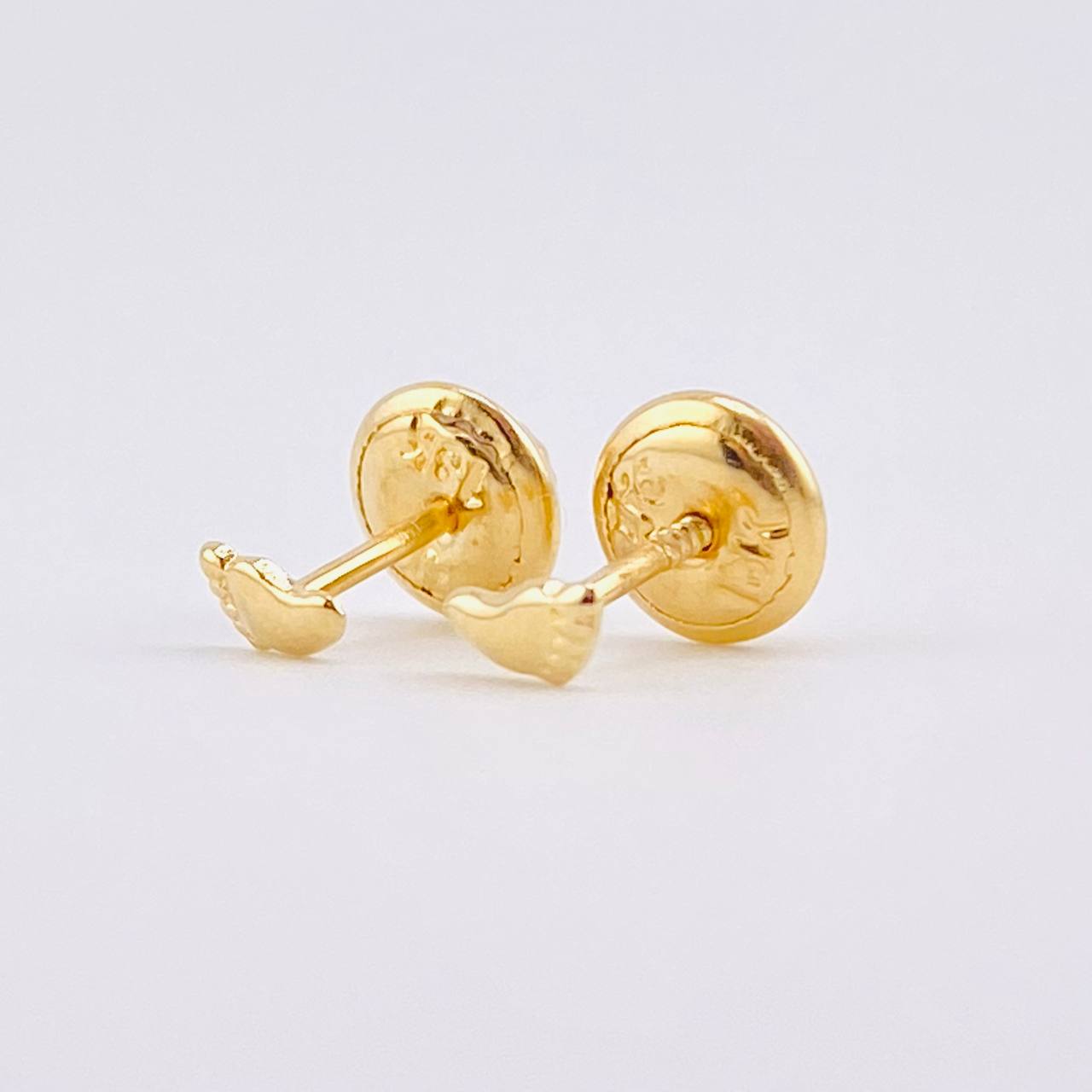 Topos Pies 0.45gr / 4mm Oro Amarillo 18K *