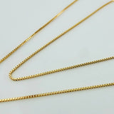 Cadena Veneciana 1.55 g / 60.5 cm / 0.62 mm Oro Amarillo 18K