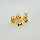 Topos Corona 1.05gr / 6.9mm Oro Amarillo 18K &