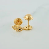 Topos Mano Hamsa 0.7gr / 6.48mm Oro Amarillo 18K &