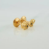 Topos Mano Hamsa 0.7gr / 6.48mm Oro Amarillo 18K &