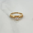 Anillo Churumbela Corazones 2.45gr / T6 1/4 / Oro Amarillo 18K %
