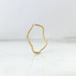 Anillo Trenza Zig-Zag 0.8gr / T5 1/2 / Oro Amarillo *