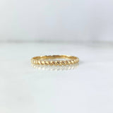Anillo Lazo 1gr / T6 1/2 / Oro Amarillo