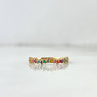 Anillo Churumbela Estela Curva 1.2gr / T5 1/2 / Circones Colores Oro Amarillo *