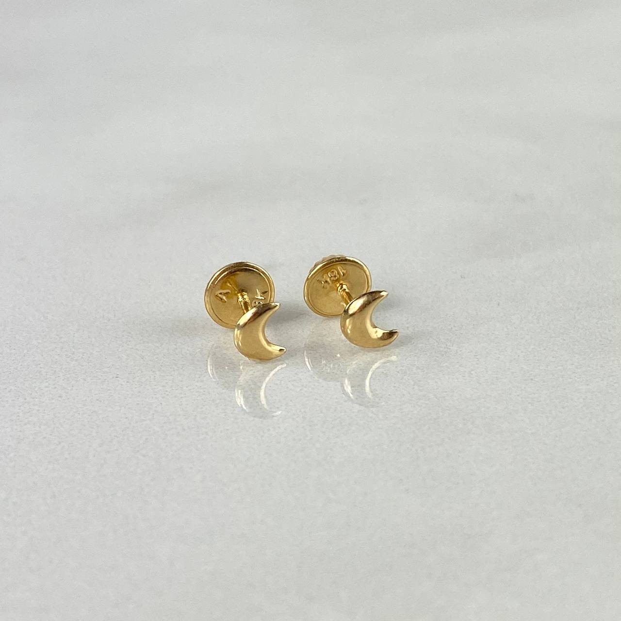Topos Luna 0.45gr / Oro Amarillo ©