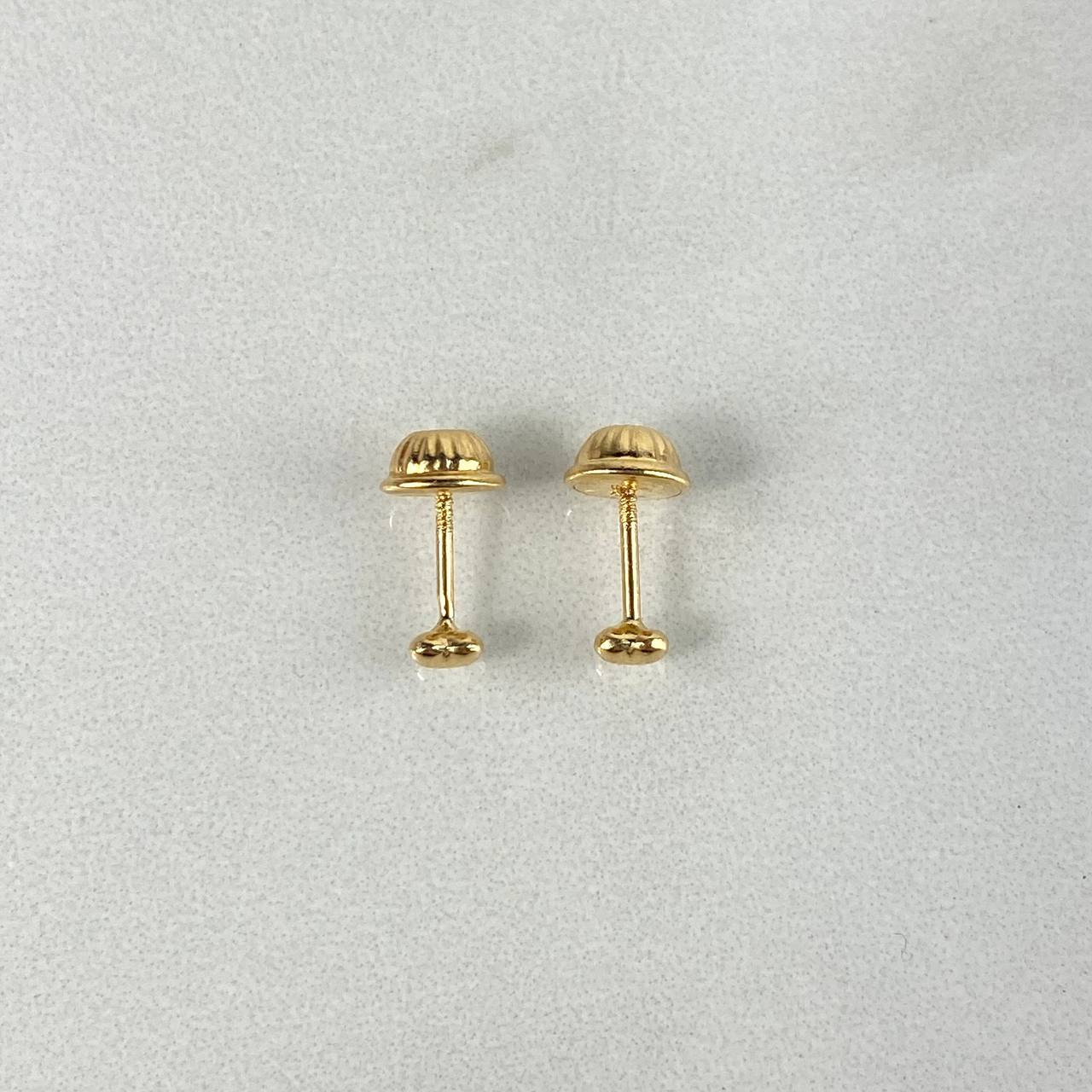 Topos Corazón 0.4gr / Troquelado Oro Amarillo ©