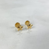 Topos Estrella 0.55gr / Diamantada Oro Amarillo