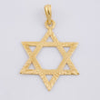 Dije Estrella de David 1.9g / 3.8cm Oro Amarillo 18K