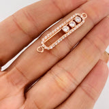 Herraje Msk 4.95g / 3.5cm Oro Rosa 18K