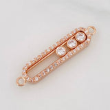 Herraje Msk 4.95g / 3.5cm Oro Rosa 18K