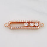 Herraje Msk 4.95g / 3.5cm Oro Rosa 18K