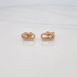 Topos Msk 2.8g / 5.2mm Oro Rosa 18K