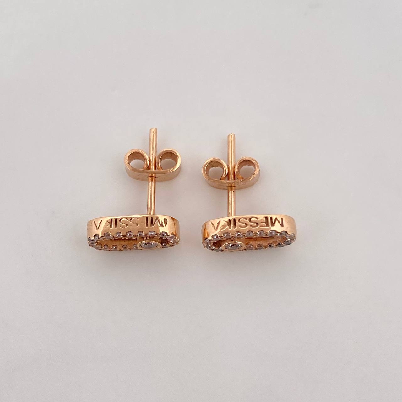 Topos Msk 2.8g / 5.2mm Oro Rosa 18K