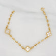 Pulso GC Trebol 3.45g / 18.5cm / 3.5mm Oro Amarillo 18K