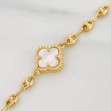 Pulso GC Trebol 3.45g / 18.5cm / 3.5mm Oro Amarillo 18K