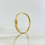 Pulso Aro Tornillo 10.95gr / 20cm / Oro Amarillo ©