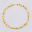 Pulso Rustico Burbuja 5.25g / 21.9cm / 4.7mm Oro Amarillo 18K