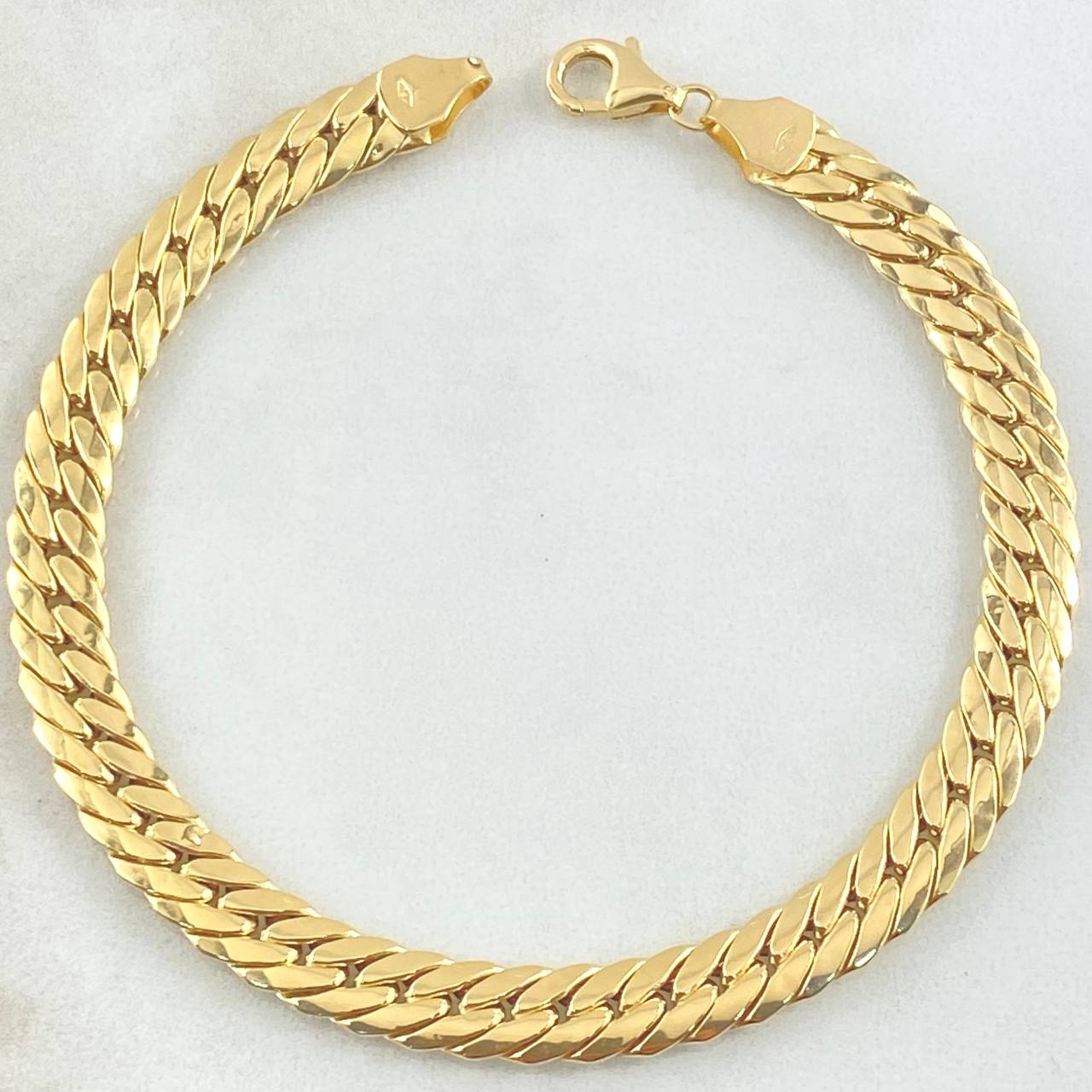 Pulso Serpiente 5.1gr / 21cm / Oro Amarillo +3 18K