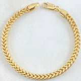 Pulso Franco  12.4gr / 21cm / Oro Amarillo +3 18K
