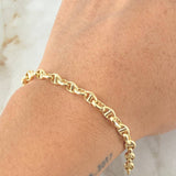 Pulso Merinero 5gr / 20cm / Oro Amarillo +3 18K