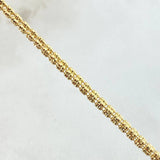 Pulso Ice 5.65gr / 20cm / Oro Amarillo +4 18K