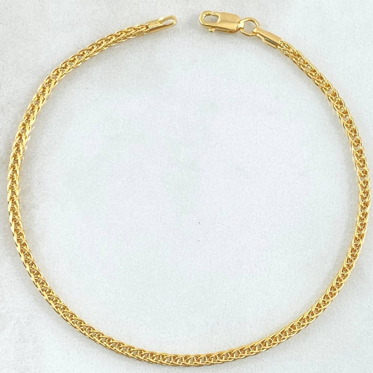 Pulso Franco 2.05gr / 19cm / Oro Amarillo +3 18K
