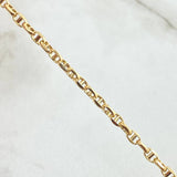 Pulso Marinero 3.6gr / 19.5cm / Oro Amarillo +3 18K