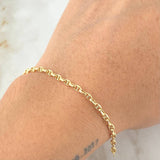 Pulso Marinero 3.7gr / 20cm / Oro Amarillo +3 18K