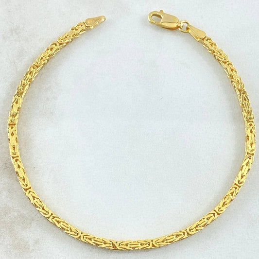 Pulso Peruano 4.75gr / 19cm / Oro Amarillo +3 18K