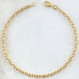 Pulso Marinero 1.75gr / 19cm / 2.7mm Oro Amarillo +3 18K *