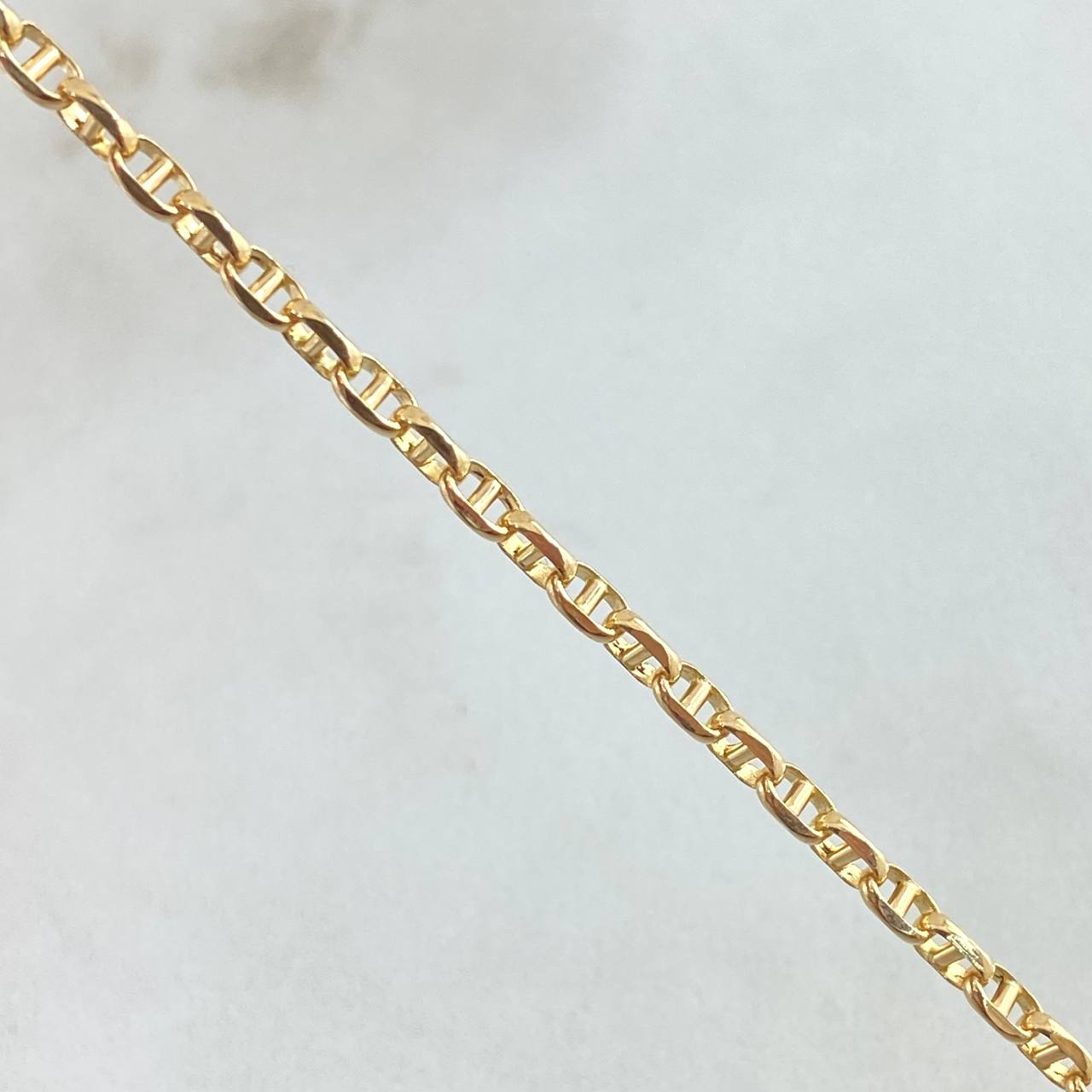 Pulso Marinero 1.75gr / 19cm / 2.6mm Oro Amarillo +3 18K ©
