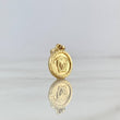 Dije Medusa Circular 0.9gr / 2cm / Oro Amarillo ©
