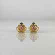 Topos Corona Real 1.1gr / Circon Rosa Oro Amarillo