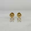 Topos Corazon Rayado 0.45gr / Oro Amarillo