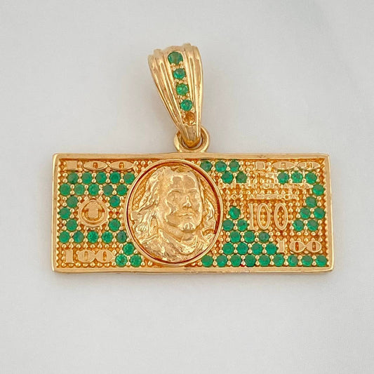 Dije One Dólar 3.45 g / 2.1 cm Oro Amarillo 18K