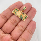 Dije One Dólar 3.45 g / 2.1 cm Oro Amarillo 18K