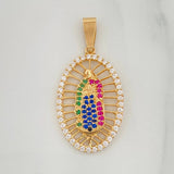 Dije Virgen Guadalupe 2.65 g / 3.5 cm Oro Amarillo 18K