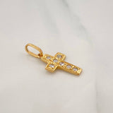 Dije Cruz 1.3 g / 2.3 cm Oro Amarillo 18K