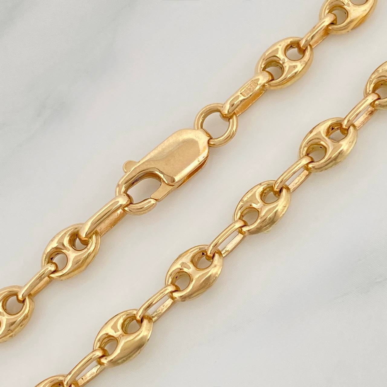 Cadena Gc 12.85 g / 53.8 cm / 4.67 mm Oro Amarillo 18K