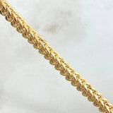 Pulso Franco  12.4gr / 21cm / Oro Amarillo +3 18K