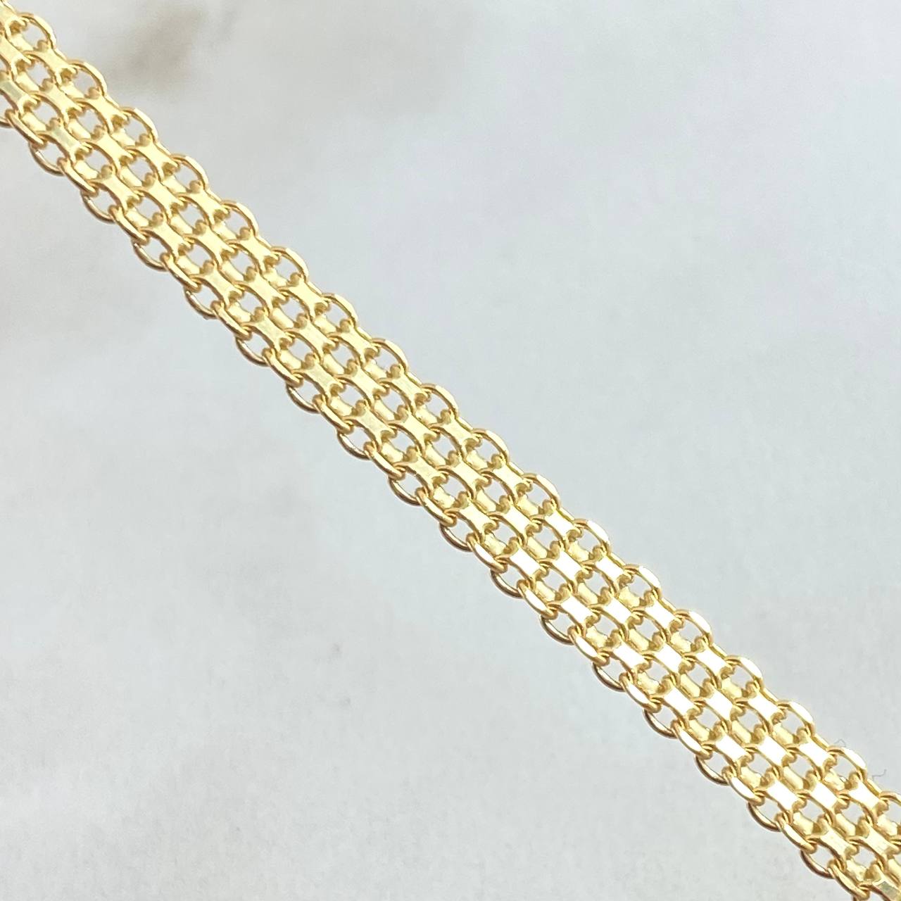 Pulso Chino 7.2gr / 21cm / Oro Amarillo +1 18K