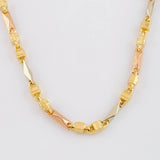 Cadena Rustica Española 18.7g / 65cm / 4.2mm Tres Oros 18K