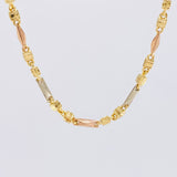 Cadena Rustica Española 18.7g / 65cm / 4.2mm Tres Oros 18K