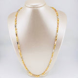 Cadena Rustica Española 18.7g / 65cm / 4.2mm Tres Oros 18K